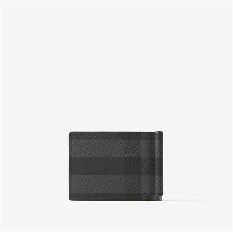 burberry check card wallet|Burberry men's wallet money clip.